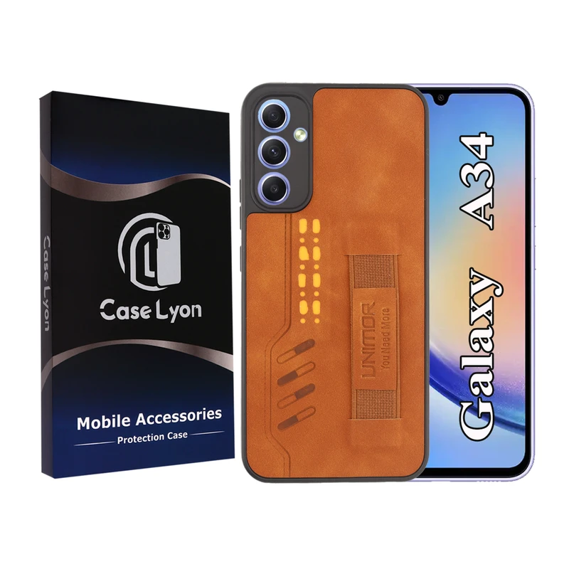 کاور کیس لیون مدل UNIMOR مناسب برای گوشی موبایل سامسونگ Galaxy A34