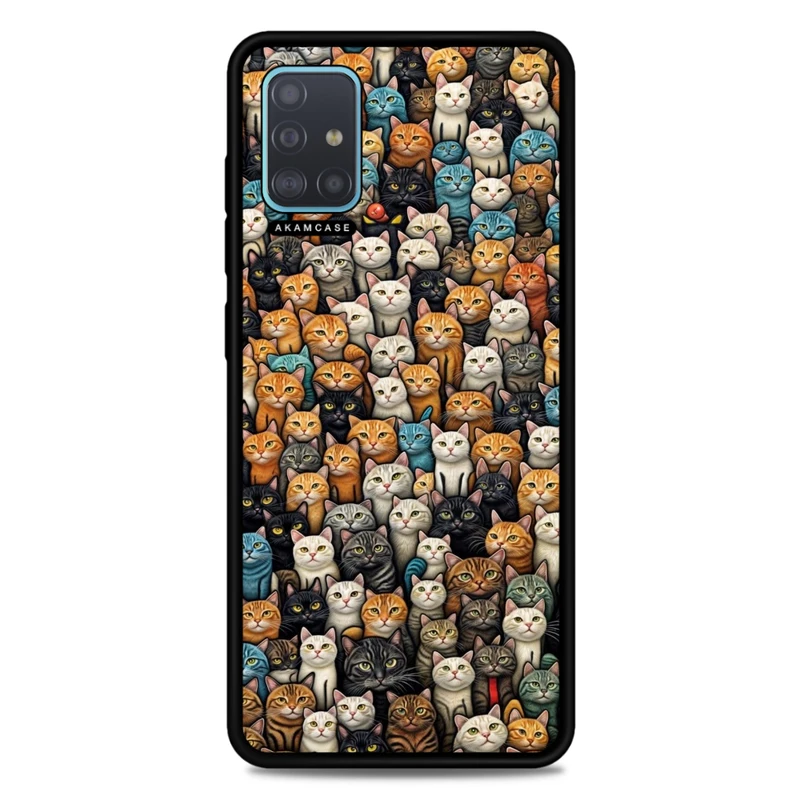 کاور آکام مدل AMC-WSGA51-CATS-30 مناسب برای گوشی موبایل سامسونگ Galaxy A51