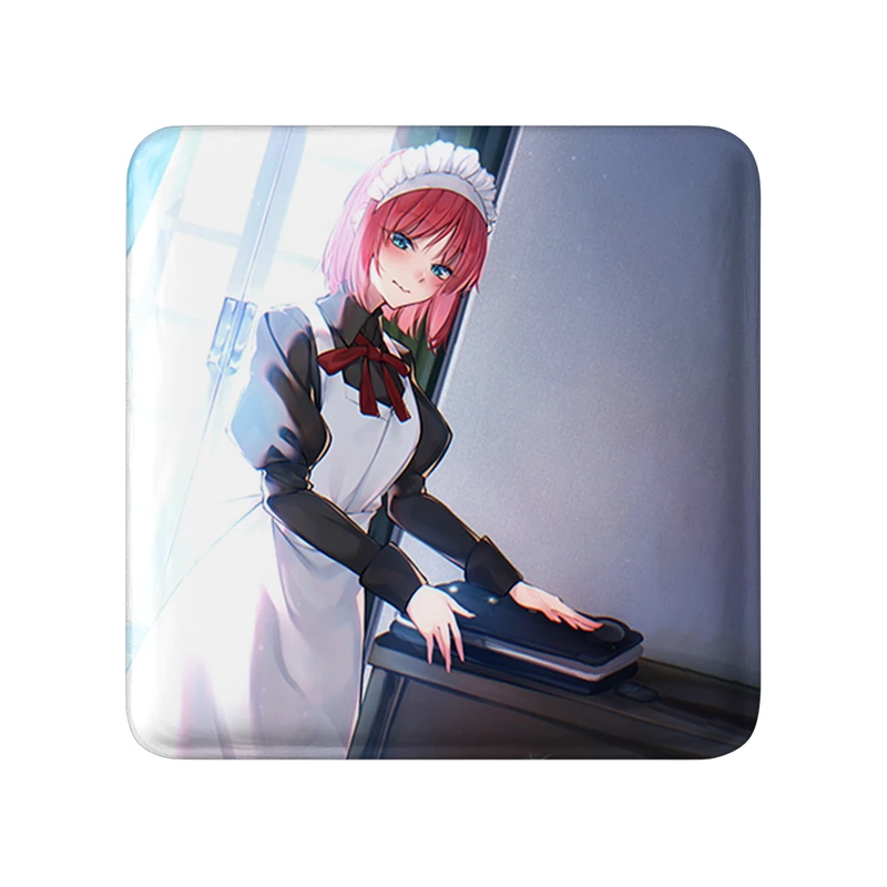 مگنت خندالو طرح بازی تسوکی هیمه‌ (Tsukihime) مدل مربعی کد 34498