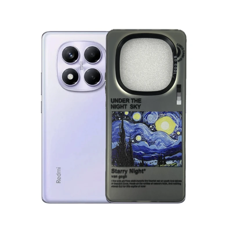کاور طرح شب پرستاره مناسب برای گوشی موبایل شیائومی Redmi Note 14 Pro 4g