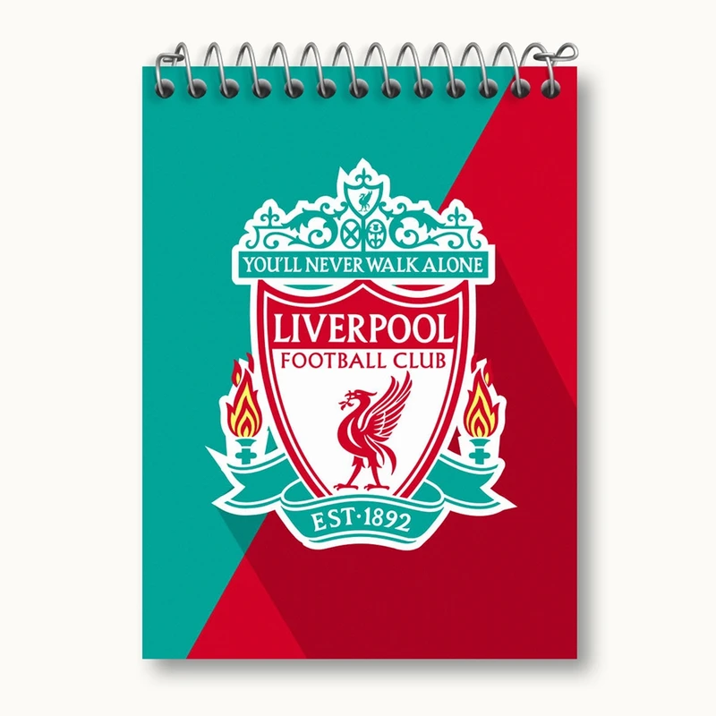 دفتر یادداشت 50 برگ خندالو مدل باشگاه لیورپول کد 26994