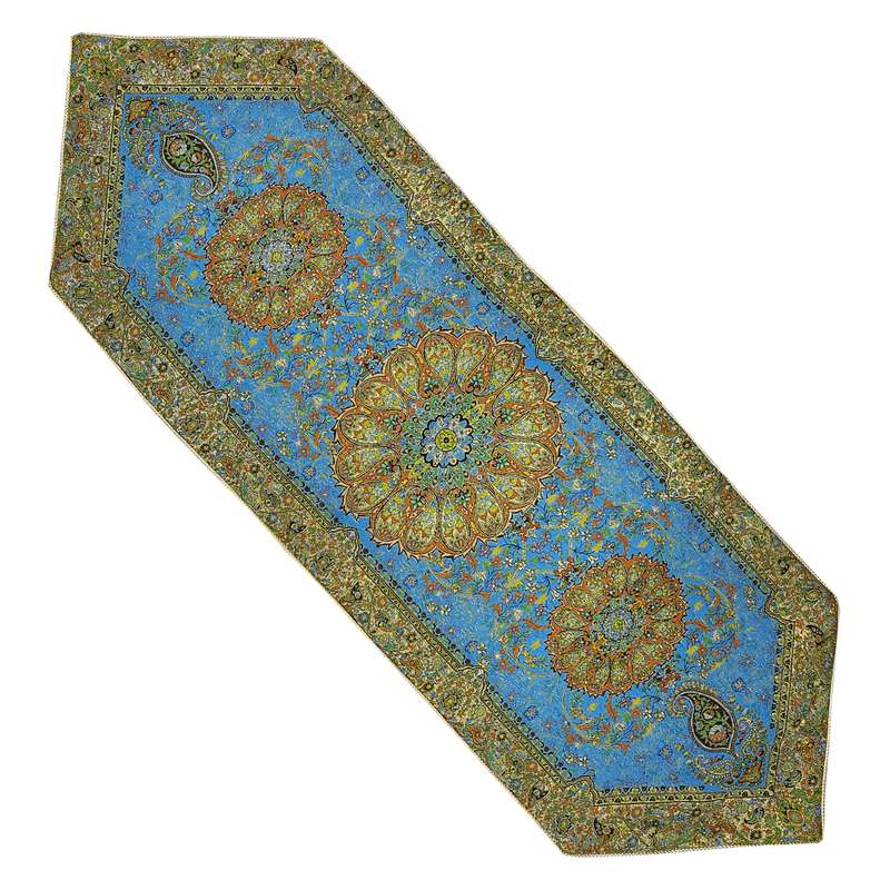 رانر رومیزی ترمه مدل نسترن کد AF520