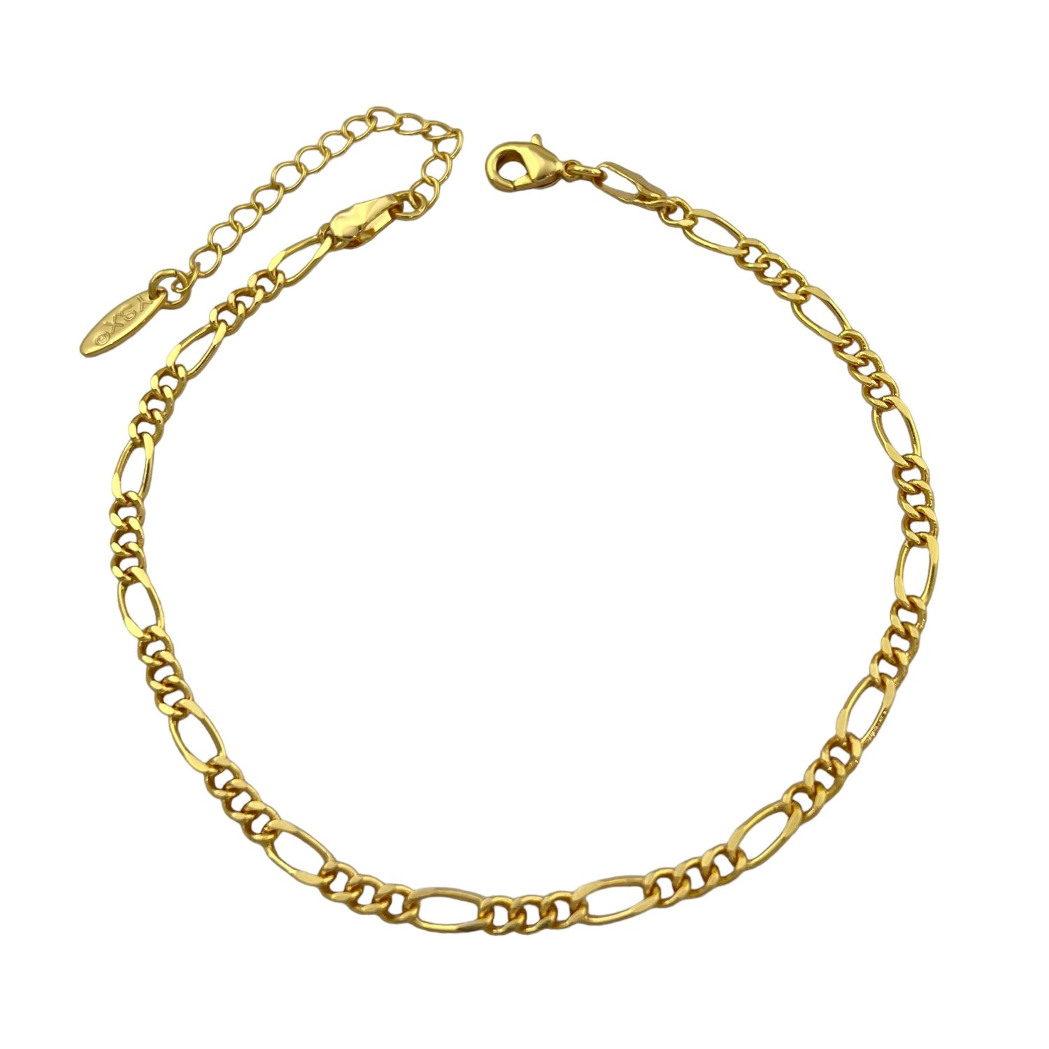 پابند زنانه وای اس ایکس مدل فیگارو کد A4513 پابند زنانه وای اس ایکس مدل فیگارو کد A4513