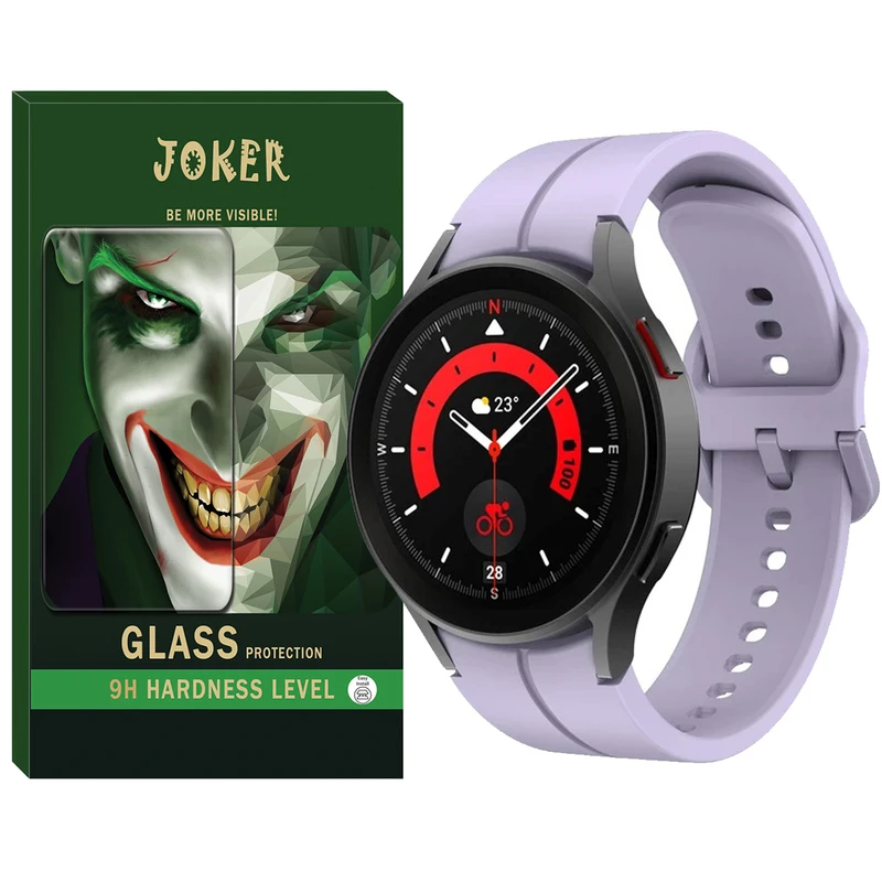 بند جوکر مدل Silic-ORG-JK مناسب برای ساعت هوشمند سامسونگ Galaxy Watch 4 40mm / Watch 5 40mm