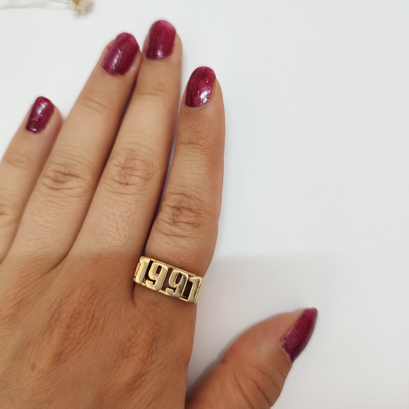 انگشتر زنانه مدل میلادی 1991