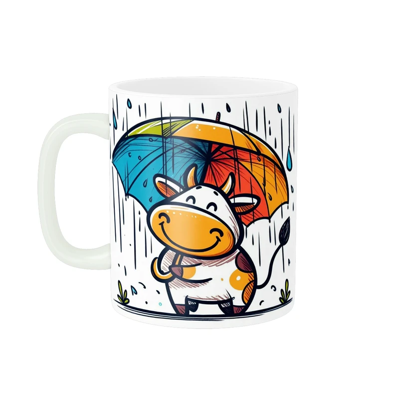 ماگ پاد آفرین طرح کارتونی کد 3271