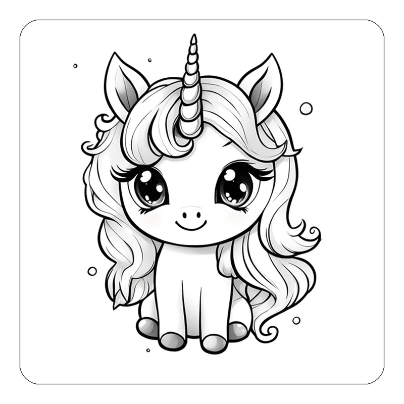 مگنت کاکتی طرح اسب تک شاخ و یونیکورن مدل mp32566