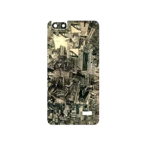 MAHOOT Collage of Skyscraper Cover Sticker for Honor 4C
