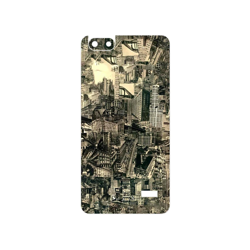 برچسب پوششی ماهوت مدل Collage of Skyscraper مناسب برای گوشی موبایل آنر 4C