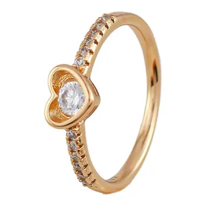 انگشتر زنانه ژوپینگ مدل قلب کد AAE587