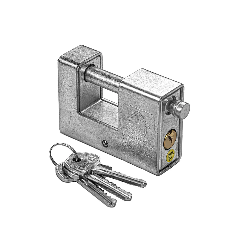 قفل کتابی عمارت مدل کلید پله ای سایز 90 میلی متر