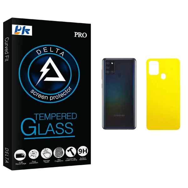 محافظ پشت گوشی پی کی مدل Delta Glass مناسب برای گوشی موبایل سامسونگ Galaxy A21s