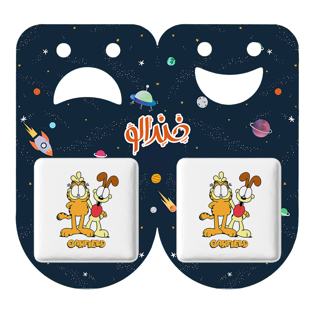 پیکسل خندالو مدل Garfield کد 13836 به همراه مگنت