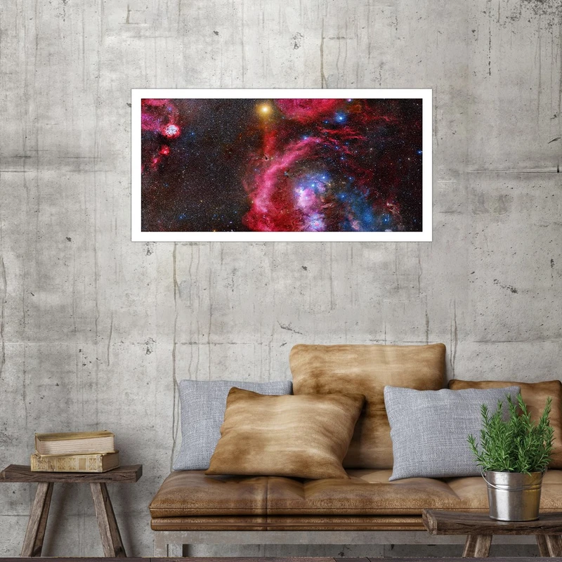 تابلو بکلیت طرح کهکشان و آسمان مدل W-S4444