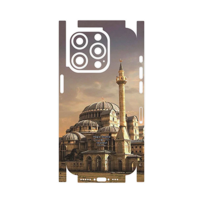 برچسب پوششی ماهوت مدل Hagia Sophia Mosque-FullSkin مناسب برای گوشی موبایل اپل iPhone 15 Pro
