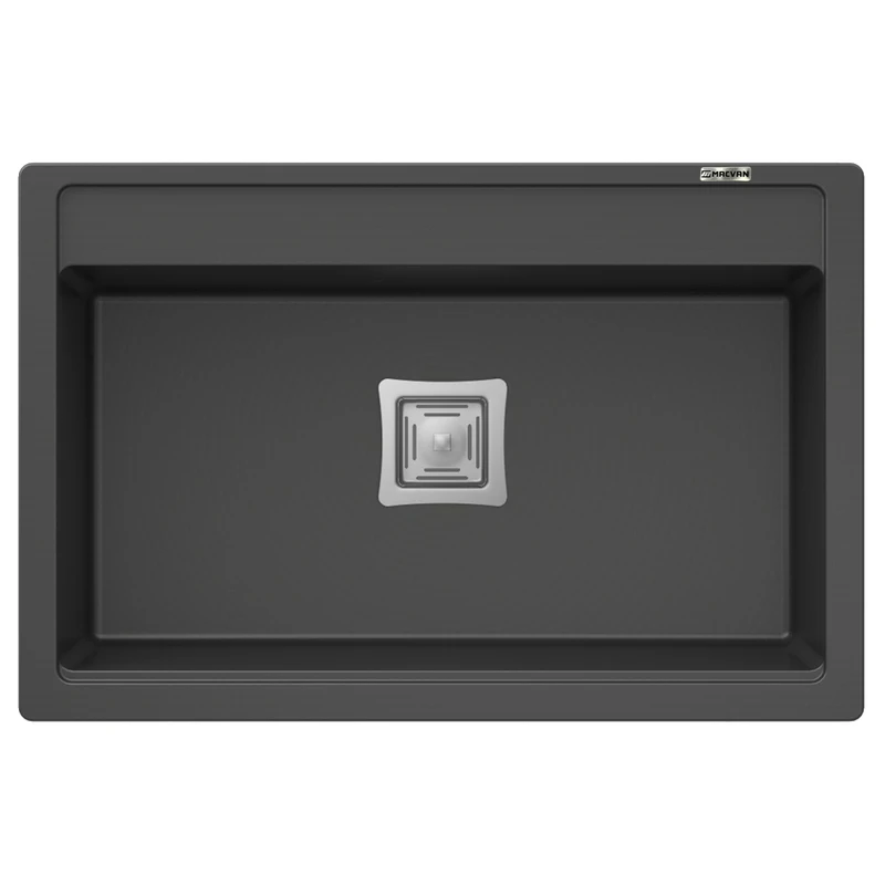 سینک ظرفشویی گرانیت توکار یک لگنه مکوان مدل 07