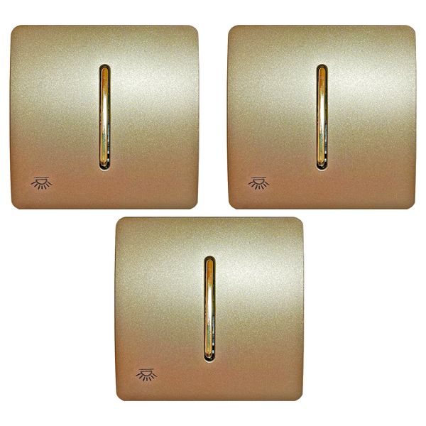 شاسی تایمر صنایع آسیا الکتریک مدل BZH بسته 3 عددی