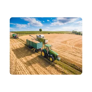 ماوس پد اطلس آبی طرح تراکتور مدل T1141