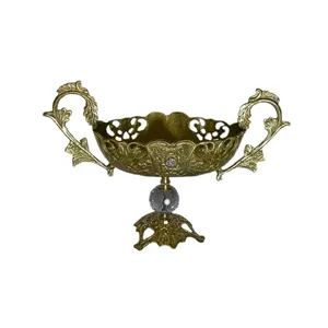 شکلات خوری برنزی مدل کشکول کد S-4212