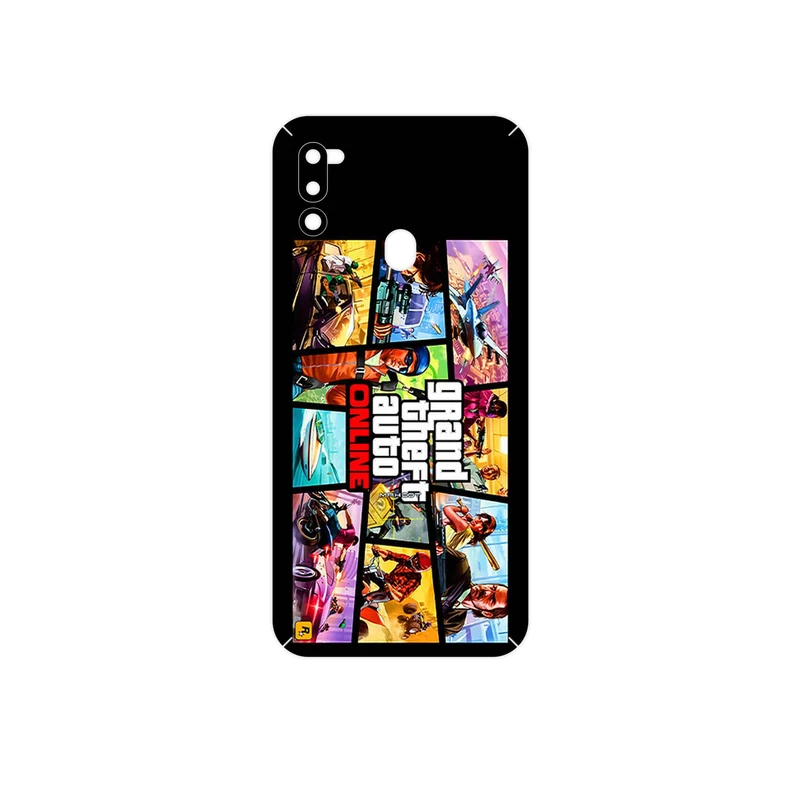 برچسب پوششی ماهوت مدل GTA Online Game Series مناسب برای گوشی موبایل سامسونگ Galaxy M21 (2021) Edition