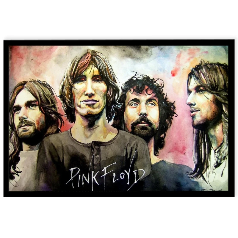 تابلو نوری بکلیت مدل  طرح گروه پینک فلوید Pink Floyd مدل چراغ دار B-s241