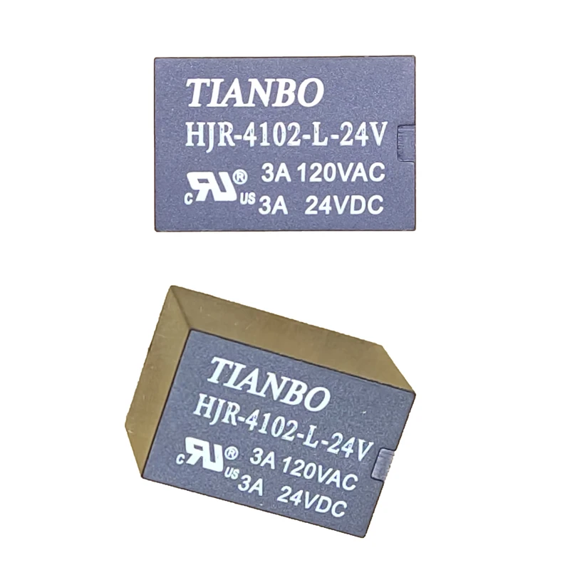 رله 24 ولت تیانبو مدل HJR4102L24v بسته 2 عددی