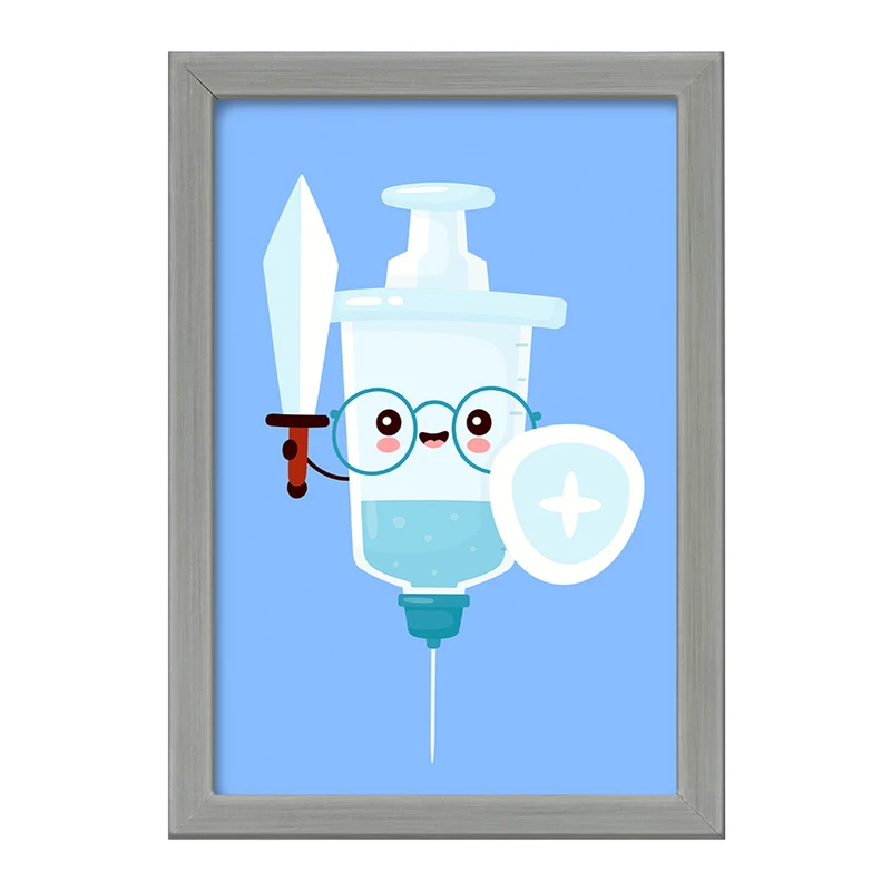 تابلو خندالو طرح پزشک و پرستار کودکانه کد 36493