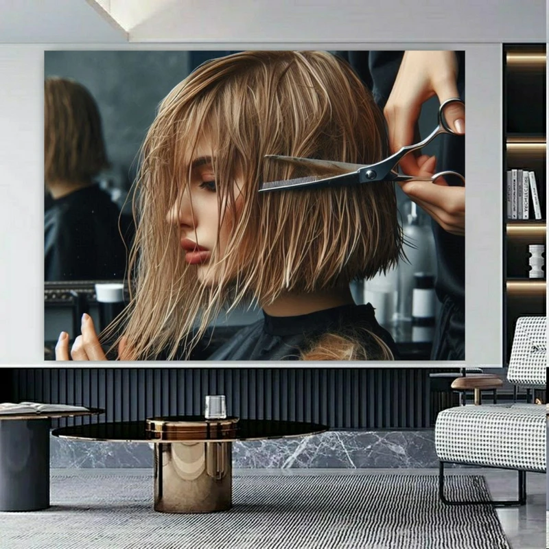 تابلو بوم طرح مخمل باب خیس مدل کوپ و کات کد BK24647