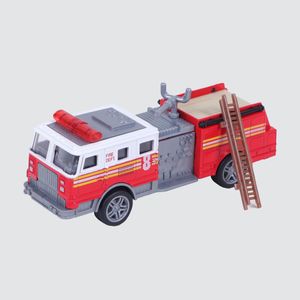ماشین بازی مدل کامیون آتش نشانی فلزی موزیکال
