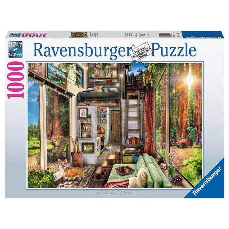 پازل 1000 تکه راونزبرگر مدل خانه کوچک جنگل ردوود