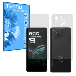 Tecno Resistant model matte screen protector suitable for Asus ROG Phone 9 mobile phone along with the back protector