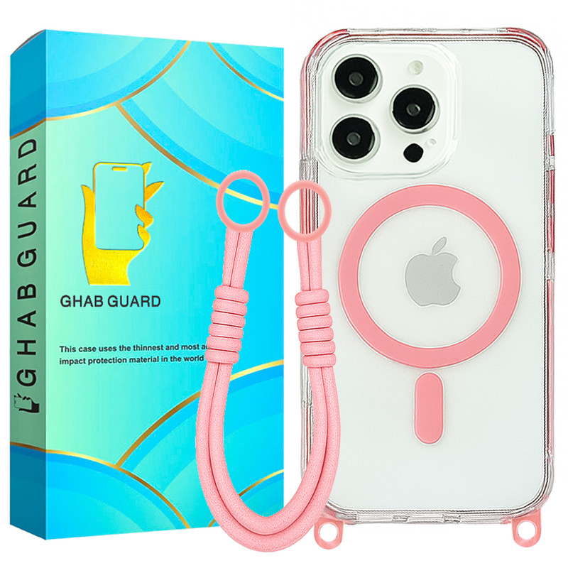 کاور قاب گارد مدل MGRB مناسب برای گوشی موبایل اپل iPhone 13 Pro Max به همراه بند آویز