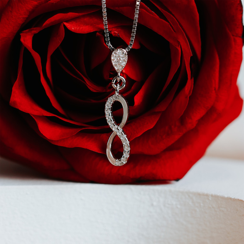 نیم ست نقره زنانه جی تی ای مدل جی نایس