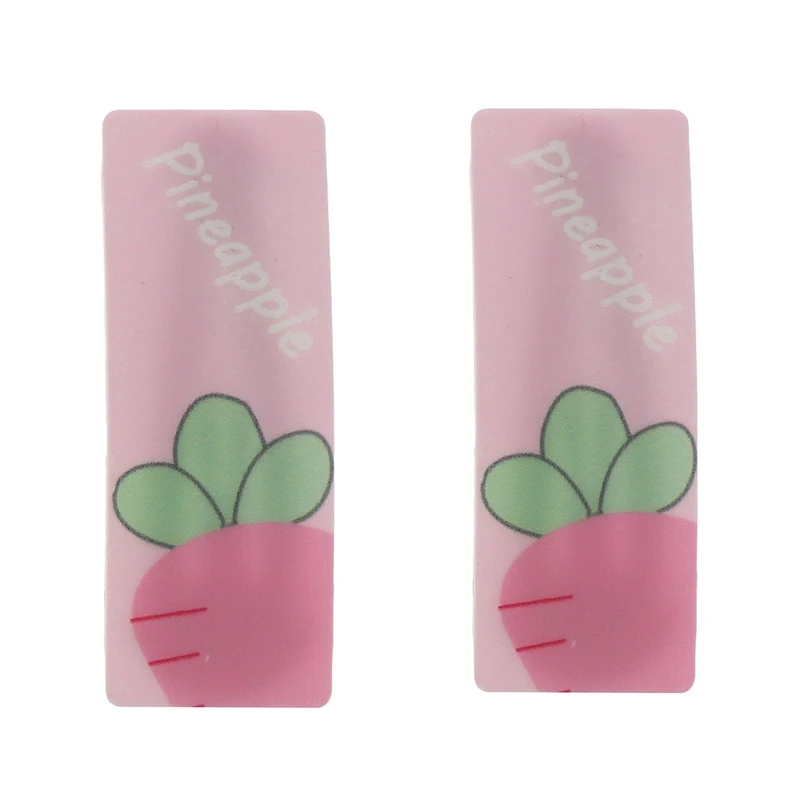 گیره مو دخترانه مدل میوه کد 52 مجموعه 2 عددی