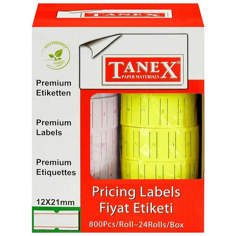برچسب قیمت تانکس مدل پریمیوم بسته 24 عددی برچسب قیمت تانکس مدل پریمیوم بسته 24 عددی
