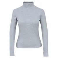 بلوز آستین بلند یقه اسکی زنانه دل آویز مدل H420