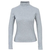 بلوز آستین بلند یقه اسکی زنانه دل آویز مدل H420