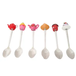 قاشق مدل فانتزی مجموعه 6 عددی