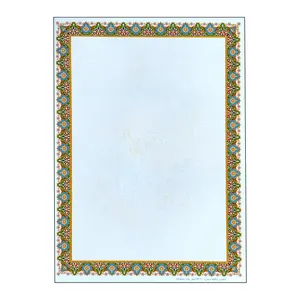 کاغذ تذهیب شکوفه کد 211N بسته 100 عددی