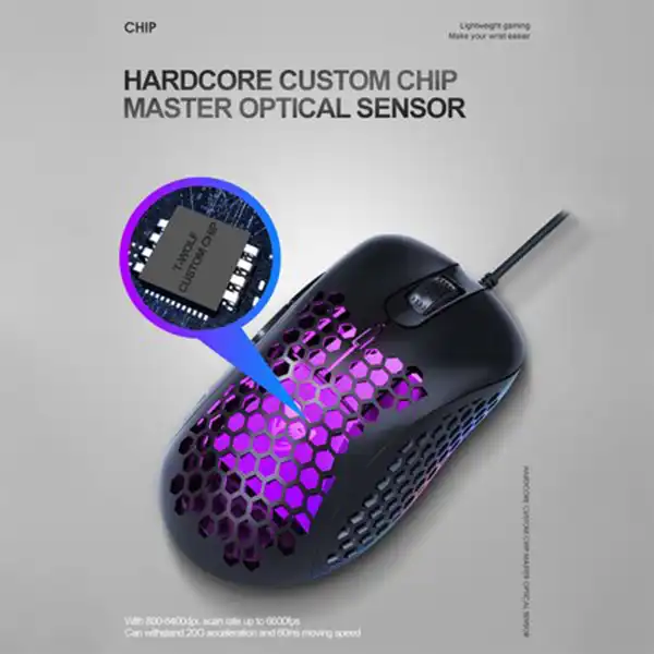 ماوس گیمینگ تی ولف مدل G540 High Version