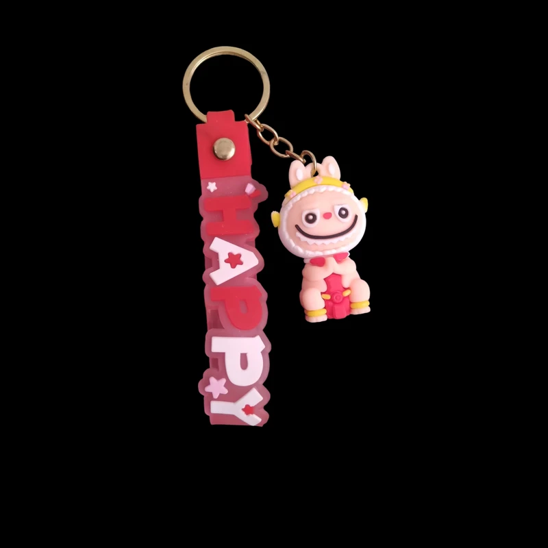 جاکلیدی زنانه مدل لبوبو خندان