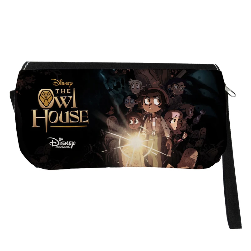 جامدادی مدل دوزیپ طرح انیمیشن خانه جغد کد NI949