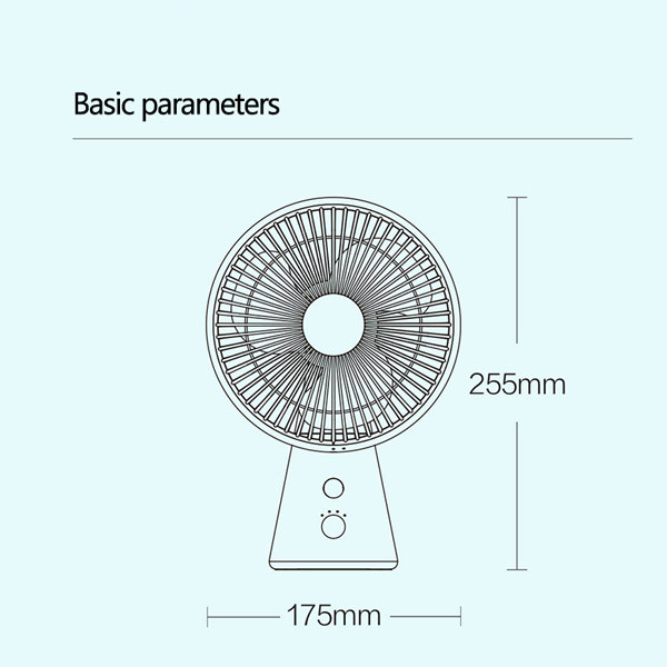 پنکه شارژی لوفانس مدل M2