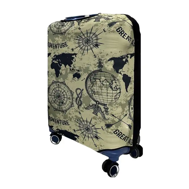 کاور چمدان مدل زمین کد 24 سایز متوسط