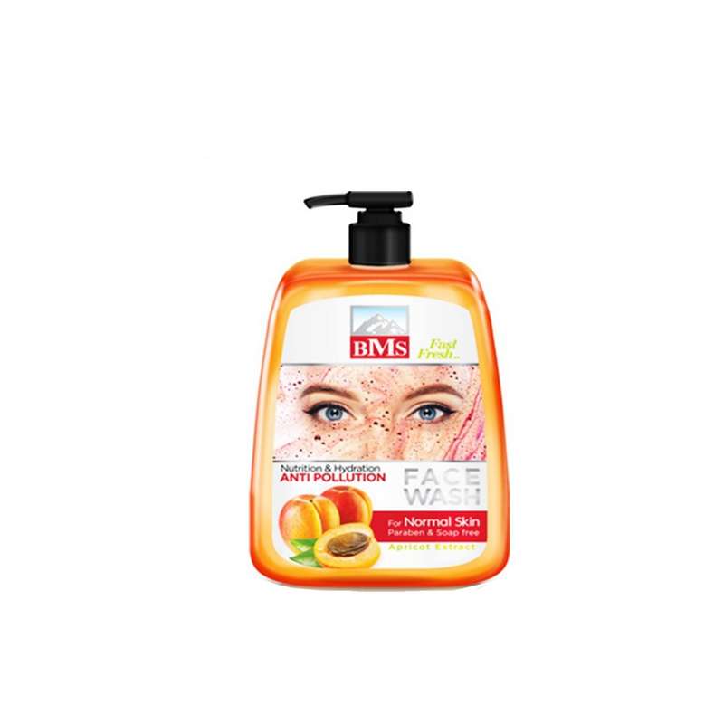ژل شستشو بی ام اس مدل زردالو حجم 500 میلی لیتر