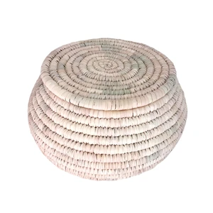 سبد حصیری مدل خمره ای کد TR_8