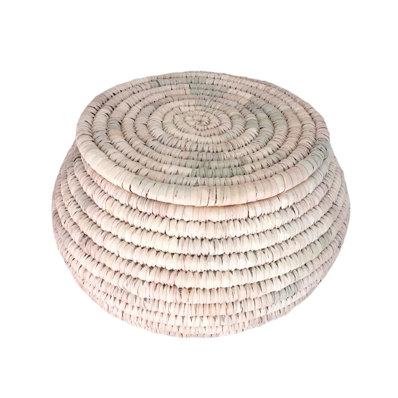 سبد حصیری مدل خمره ای کد TR_8