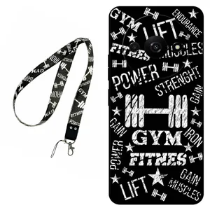 Megafone Gym 0010 Cover For Xiaomi Poco C61 Mobile Neckband 