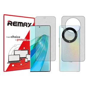 Remix matte screen protector HyMTT model suitable for Honor X9a mobile phone along with back protector