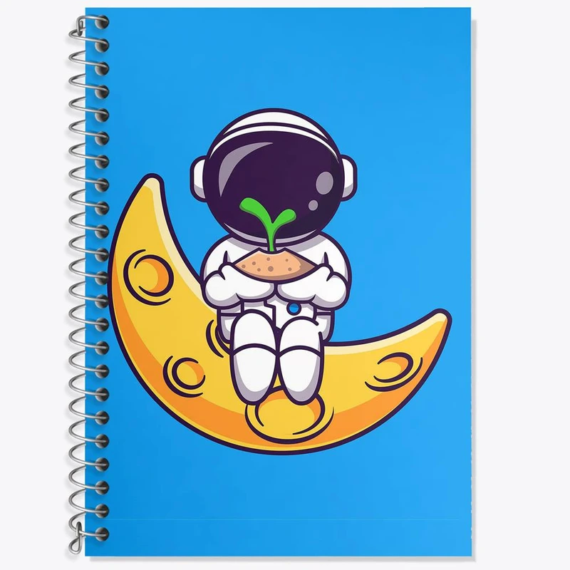 دفتر لغت 50 برگ خندالو مدل فضانورد کد 25089